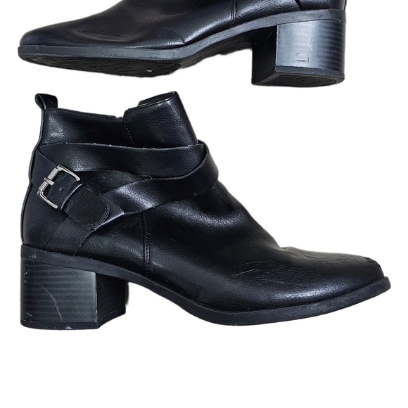 Anne Klein flex black block heeled bootie - Picture 9 of 16